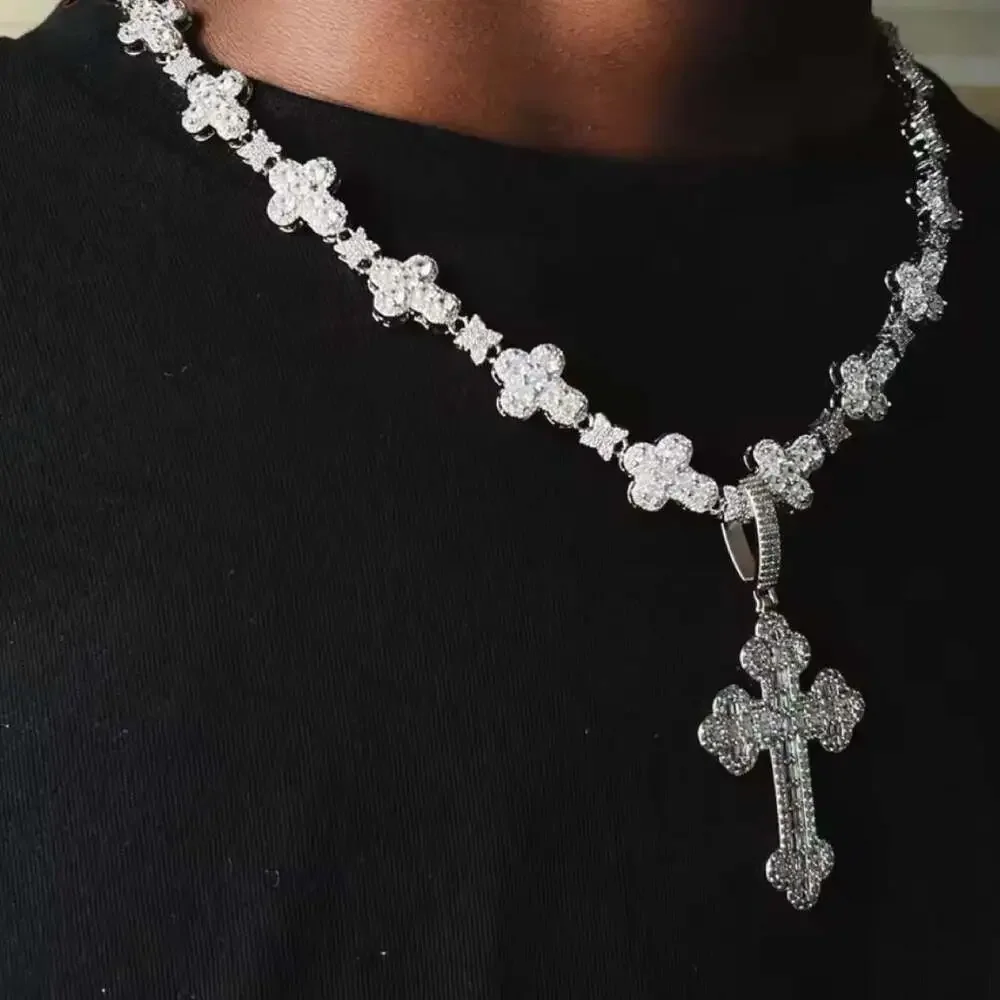 Title Iced Out Clover Cross 8 A 06